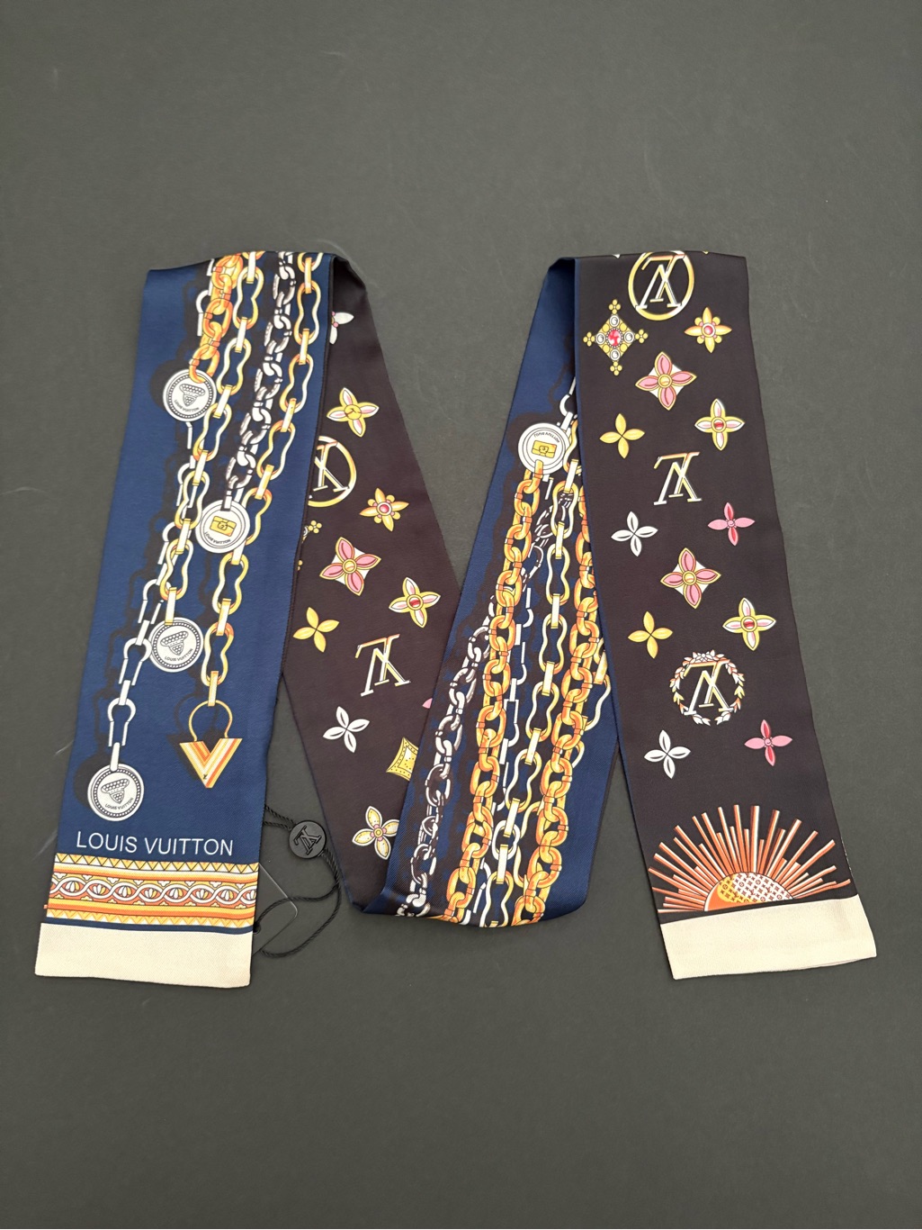 Fashion Silk Scarf Long Twilly